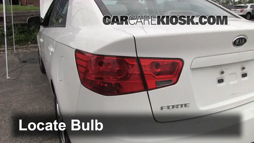 2010 Kia Forte EX 2.0L 4 Cyl. Sedan (4 Door) Lights Reverse Light (replace bulb)